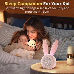 Pak Panda Night Light tap control to switch brightness and color with ease