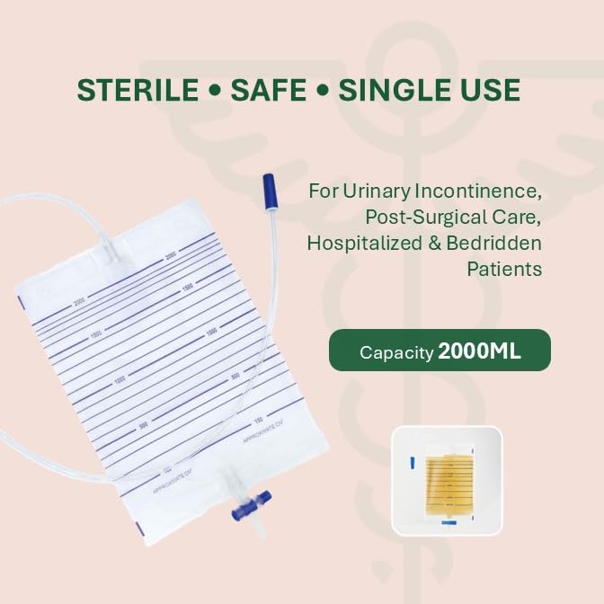 PakCan universal tubing connector fits most Foley catheters securely.