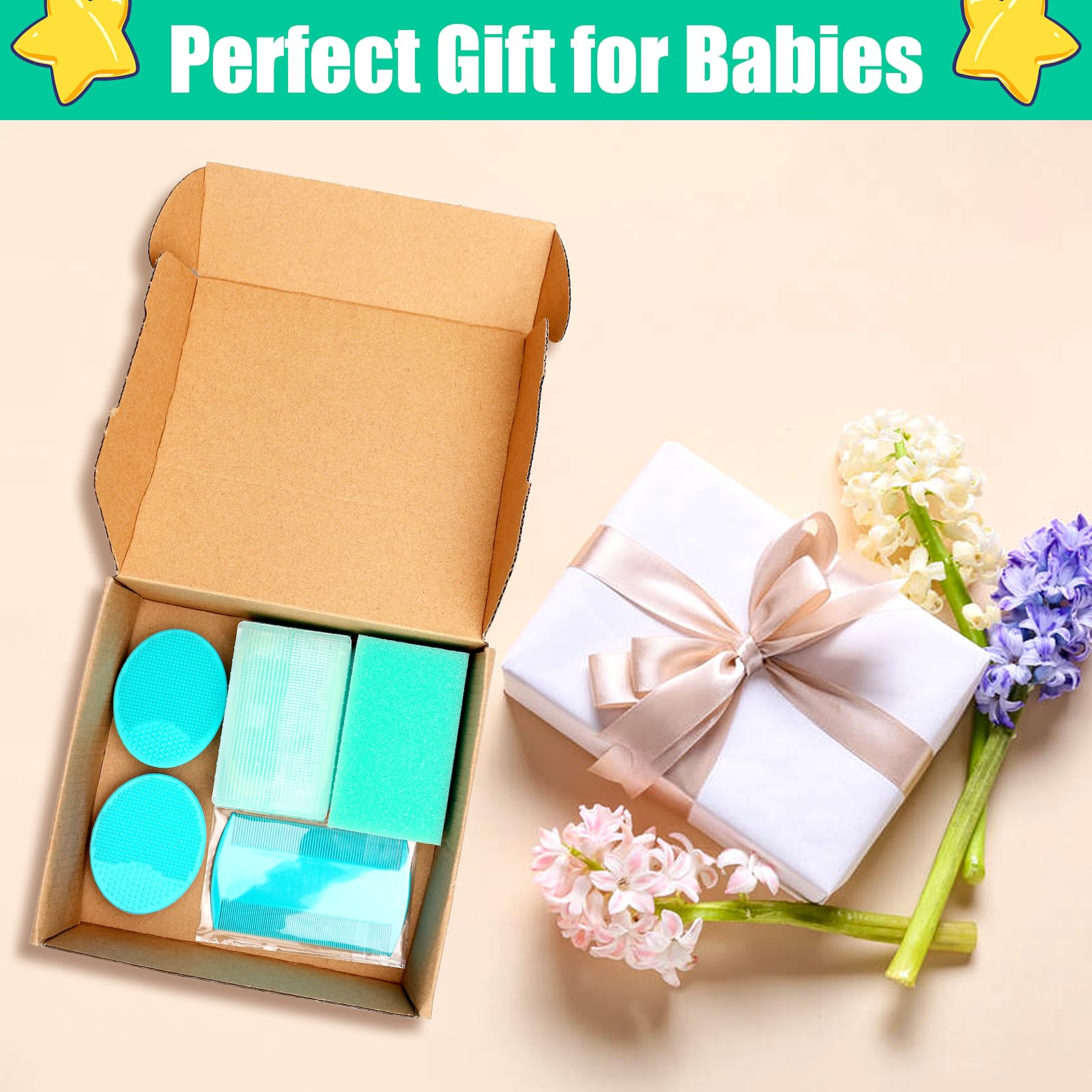 PAKENYESHA baby bath essentials set covers grooming needs for newborns