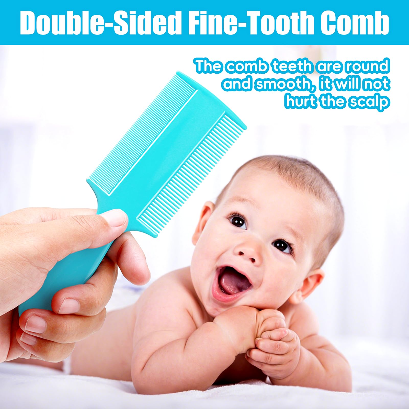 Pakenyesha baby brush and comb set for newborn grooming