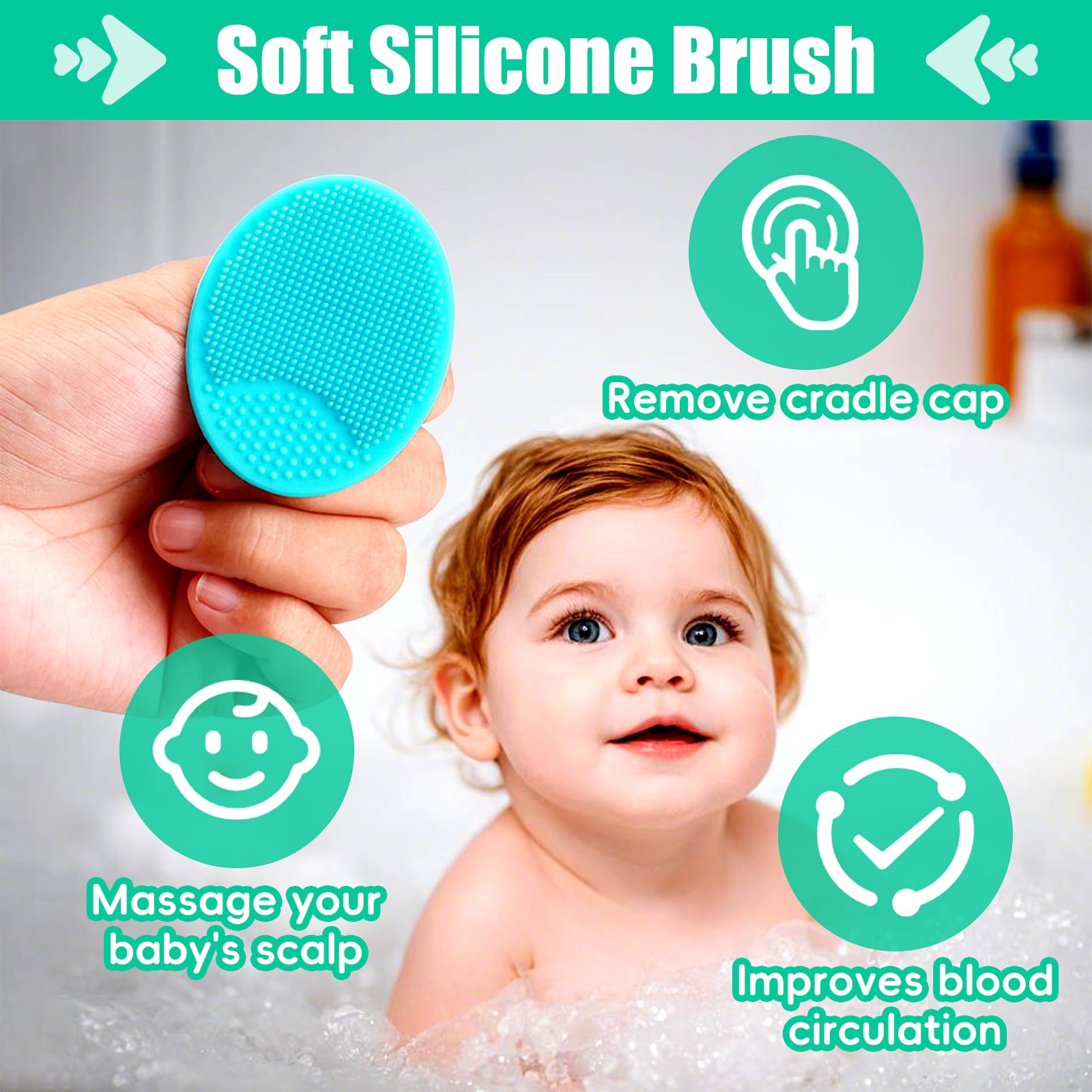 PAKENYESHA fine-tooth comb for precise detangling of delicate hair