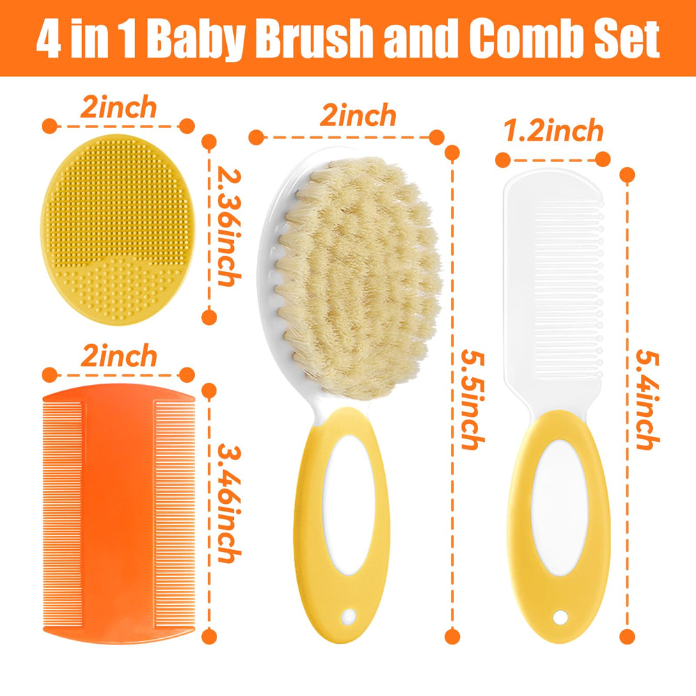 PAKENYESHA round-teeth comb for painless detangling on delicate hair.