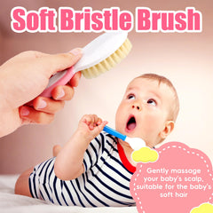 Pakenyesha round-teeth comb for smooth detangling in a tender scalp