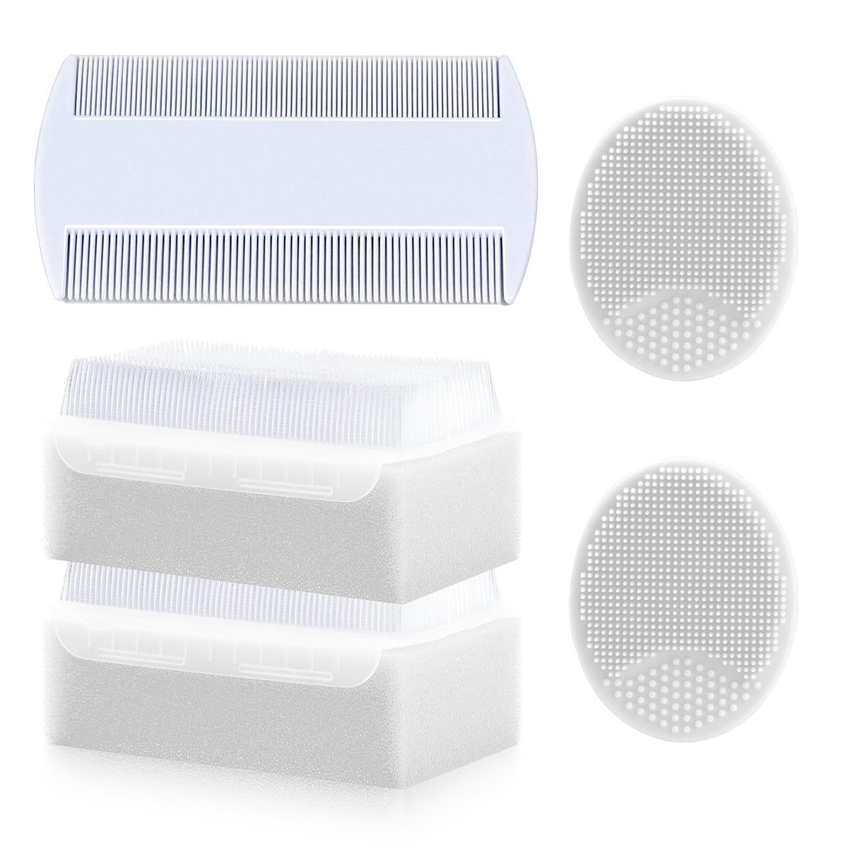 PAKENYESHA soft-bristle brush eases gentle cleansing and soothing scalp touch.