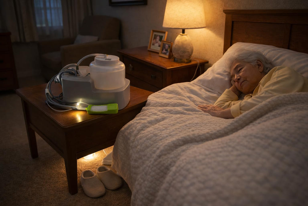 Pakerler system is ideal for bedridden or mobility-impaired users.