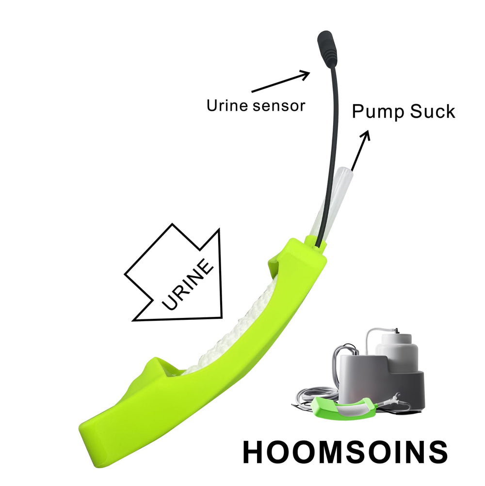 Pakerler silent pump operates smoothly whenever urine is detected.