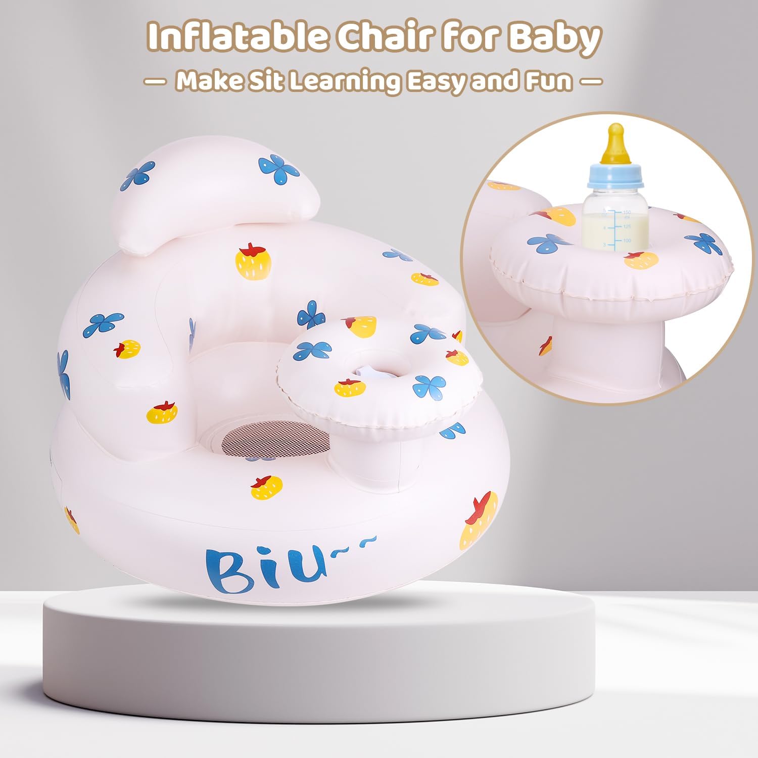 Pakoo supports ages 3–36 months and up to 66 lbs for growing comfort.
