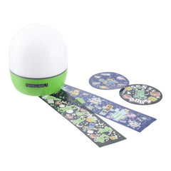 Paladone Minecraft Creeper projector night light projects colorful imagery onto walls for immersive play spaces.