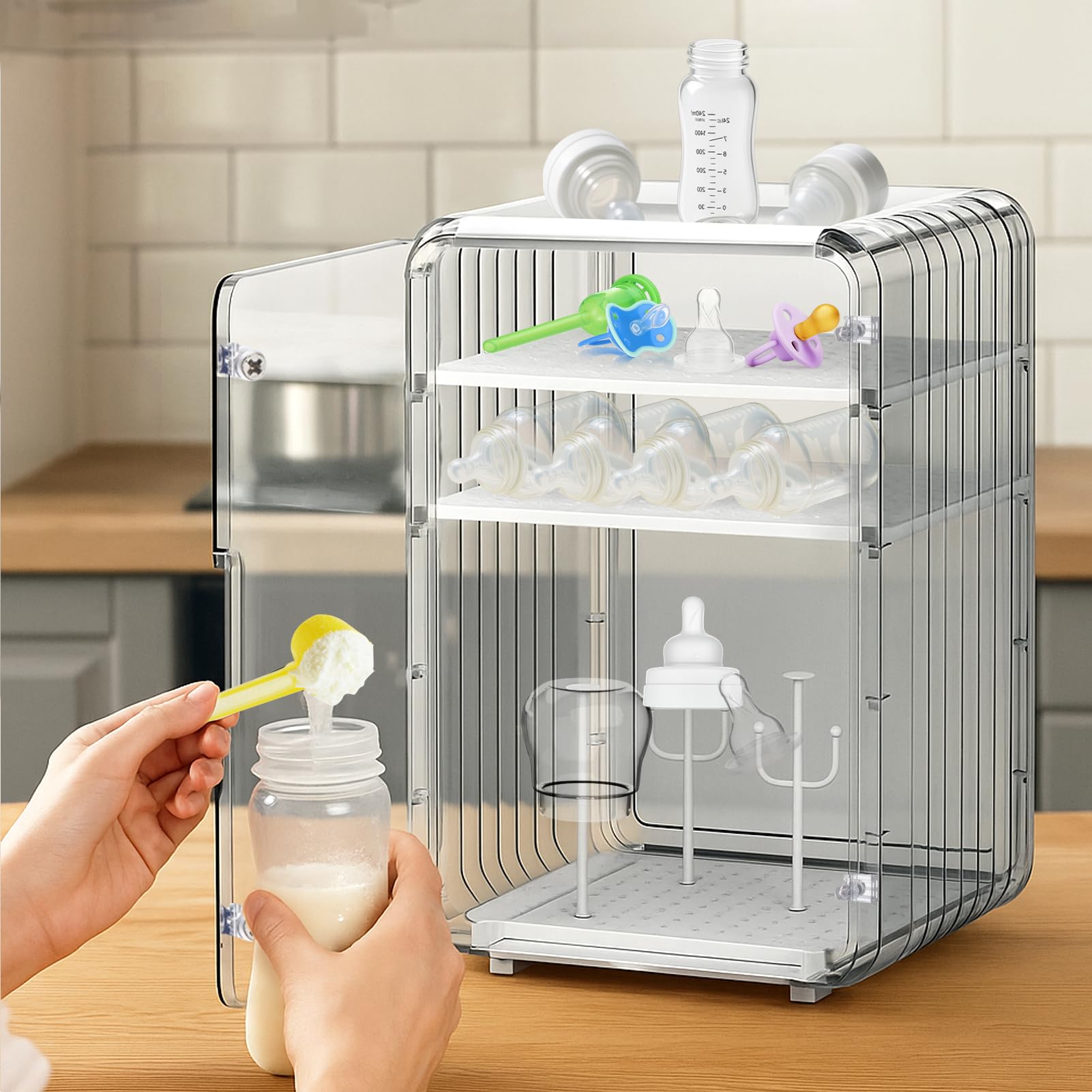 Palksky non-toxic material keeps bottle storage safe and odor-free for peace of mind