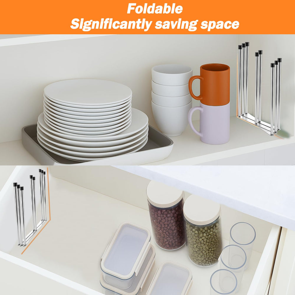 Palksky rack supports up to eight bottles and tall items up to ten inches.