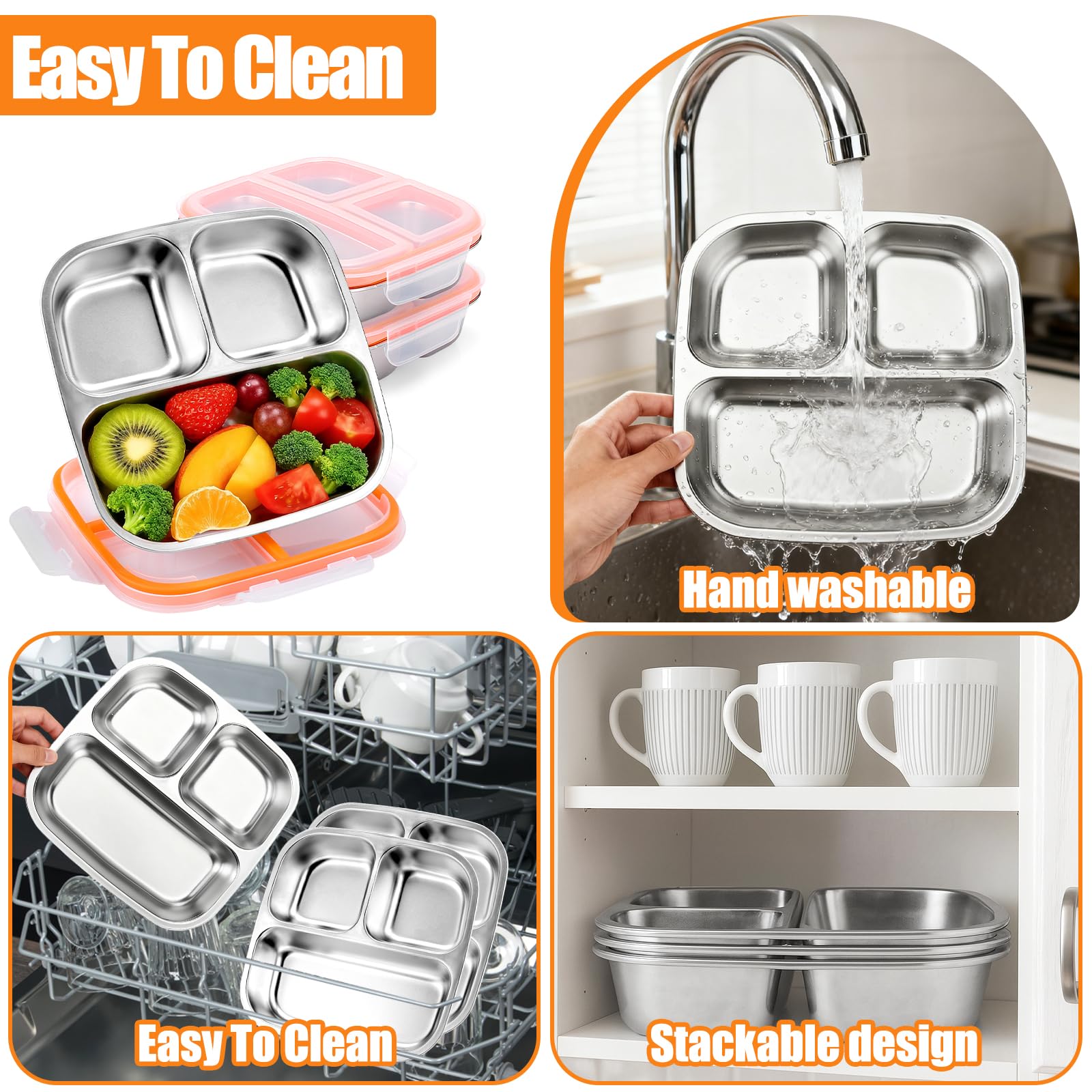 Palksky secure-seal clasp-lid protects food during travel.