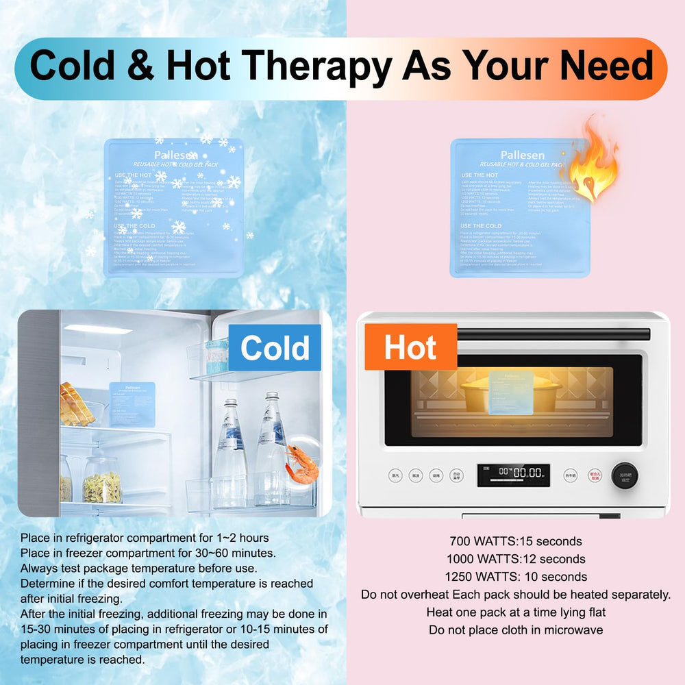 Non-toxic gel ice pack emphasizing safe cooling for delicate skin