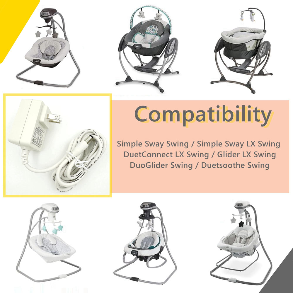 Palrey 5V charger with Graco Glider Elite ready for easy setup