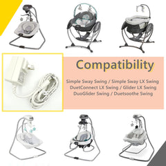 Palrey 5V charger with Graco Glider Elite ready for easy setup