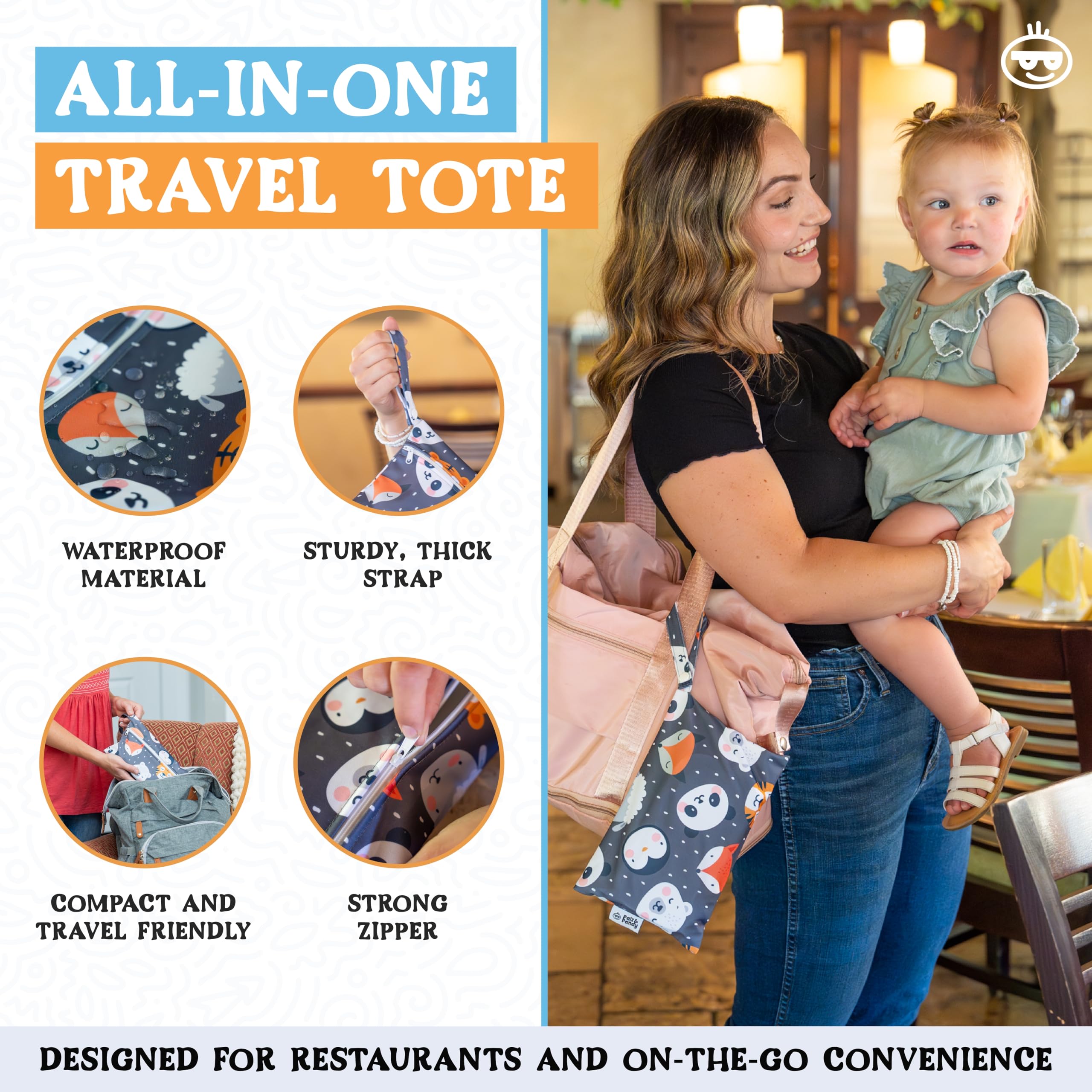 Palz & Pandy baby feeding fork for easy pickup