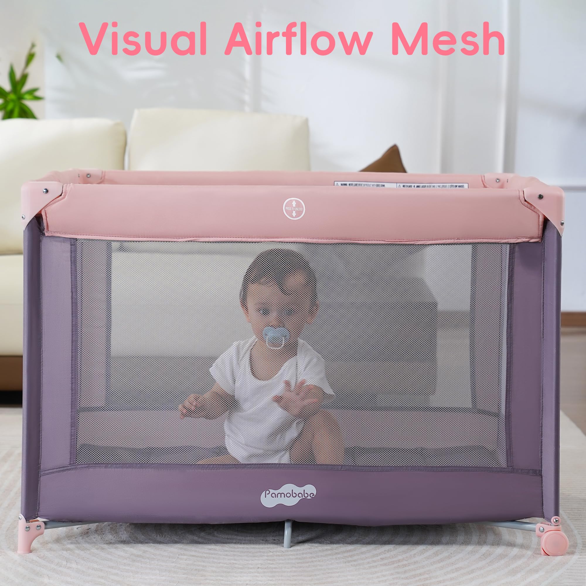 Pamo Babe 7-point-base for stable, secure use.