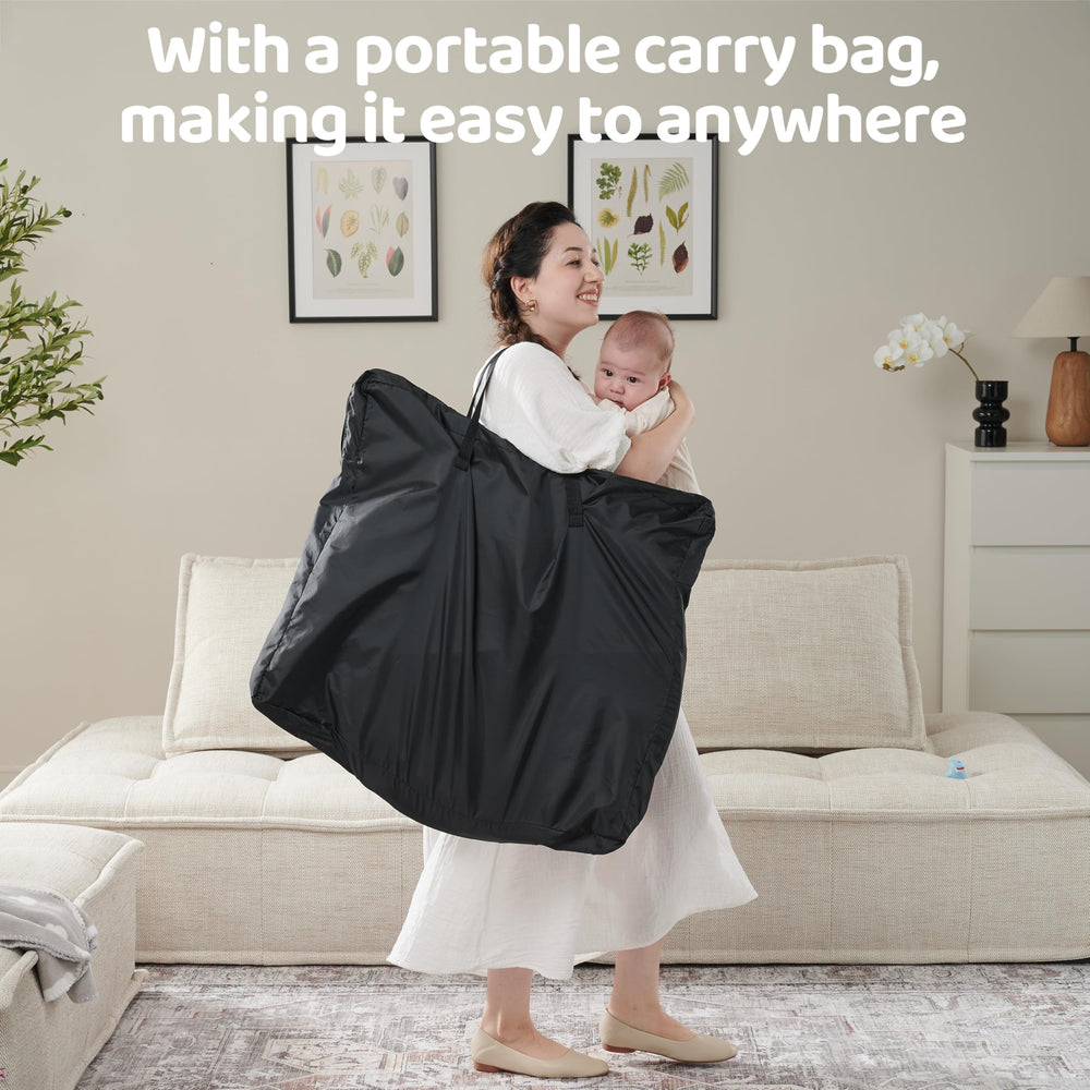Pamo Babe Adjustable Canopy provides sun protection outdoors.