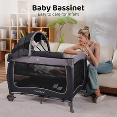 Pamo Babe bassinet for baby rest provides a soft resting place.