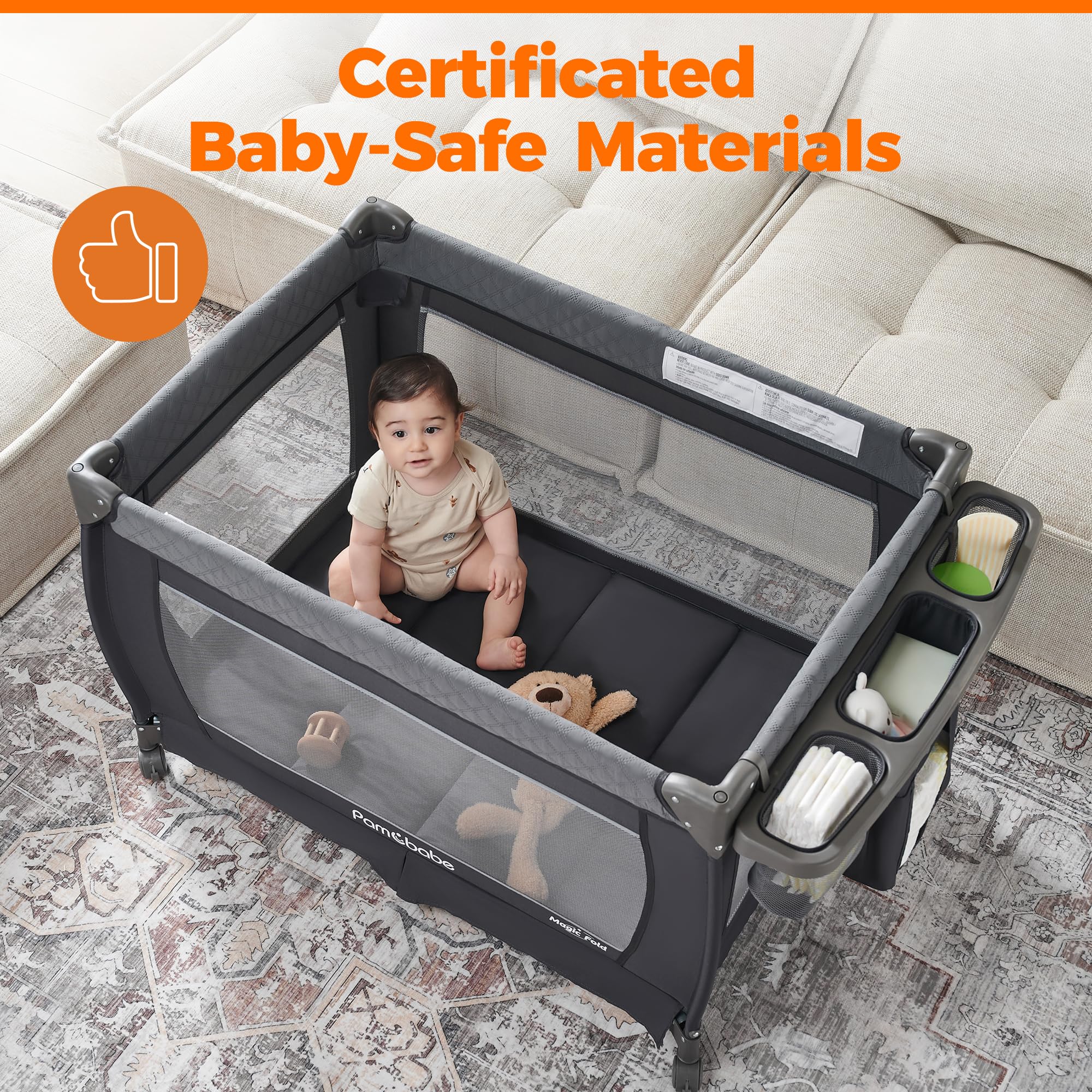 Pamo Babe carry bag included for easy transport