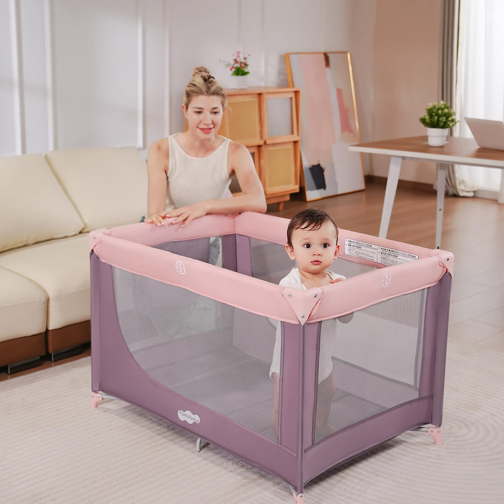 Pamo Babe easy-clean removable cover for quick laundry.