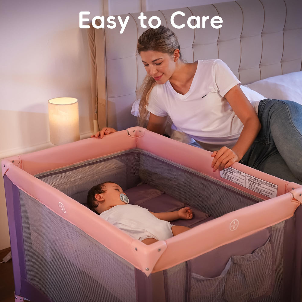 Pamo Babe easy wipe care for clean, ready-to-use surfaces.
