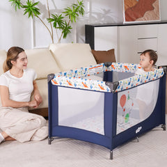 Pamo Babe lightweight 8 kg play yard for quick setup.