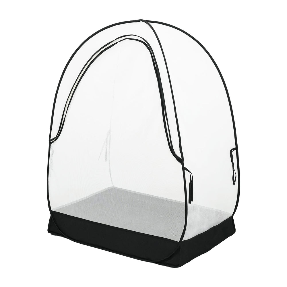 Pamo Babe Pack and Play Tent outdoors as a versatile travel companion