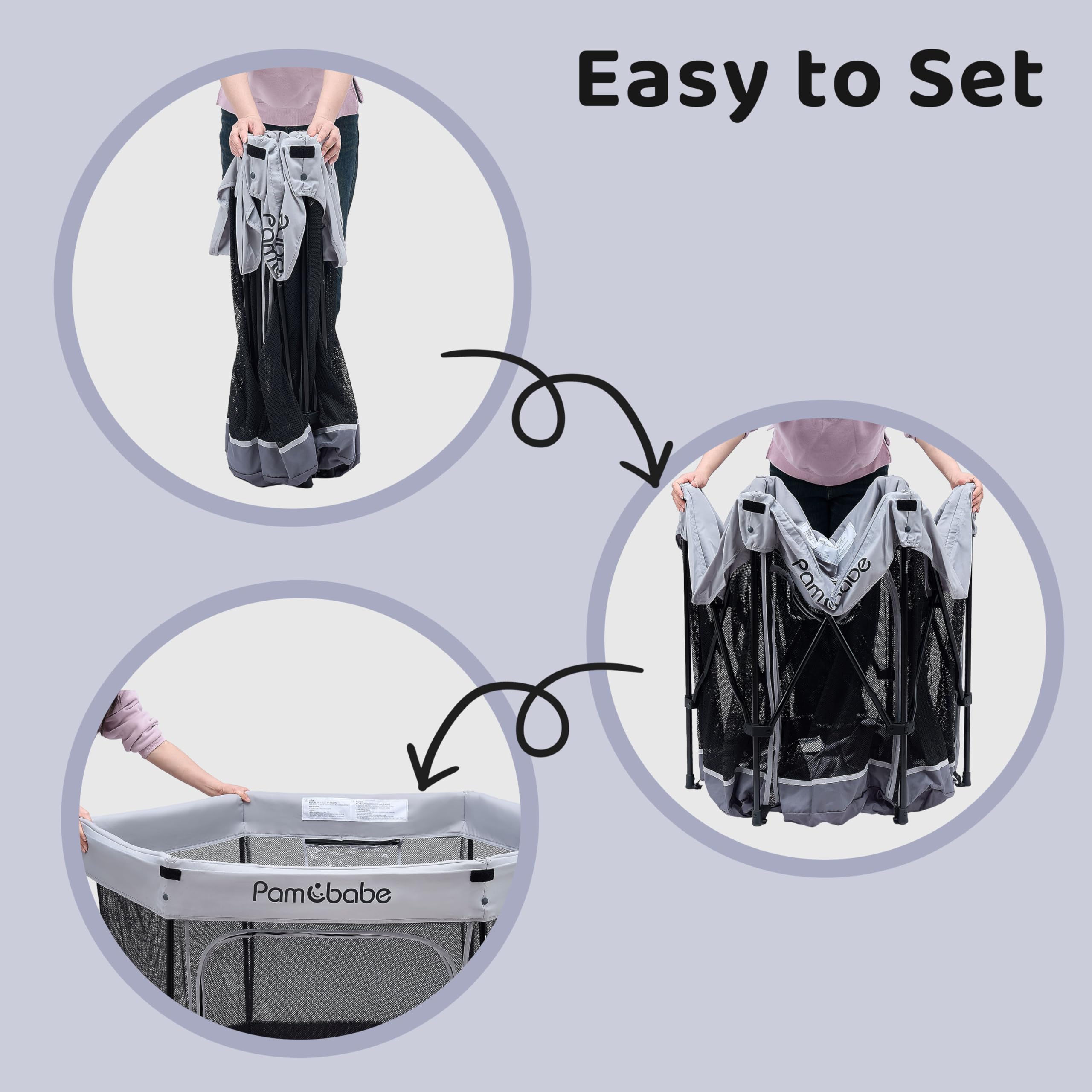 Pamo Babe removable canopy offers UV protection and shade.