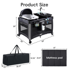 Pamo Babe removable newborn bassinet highlights easy transition for newborn sleep.