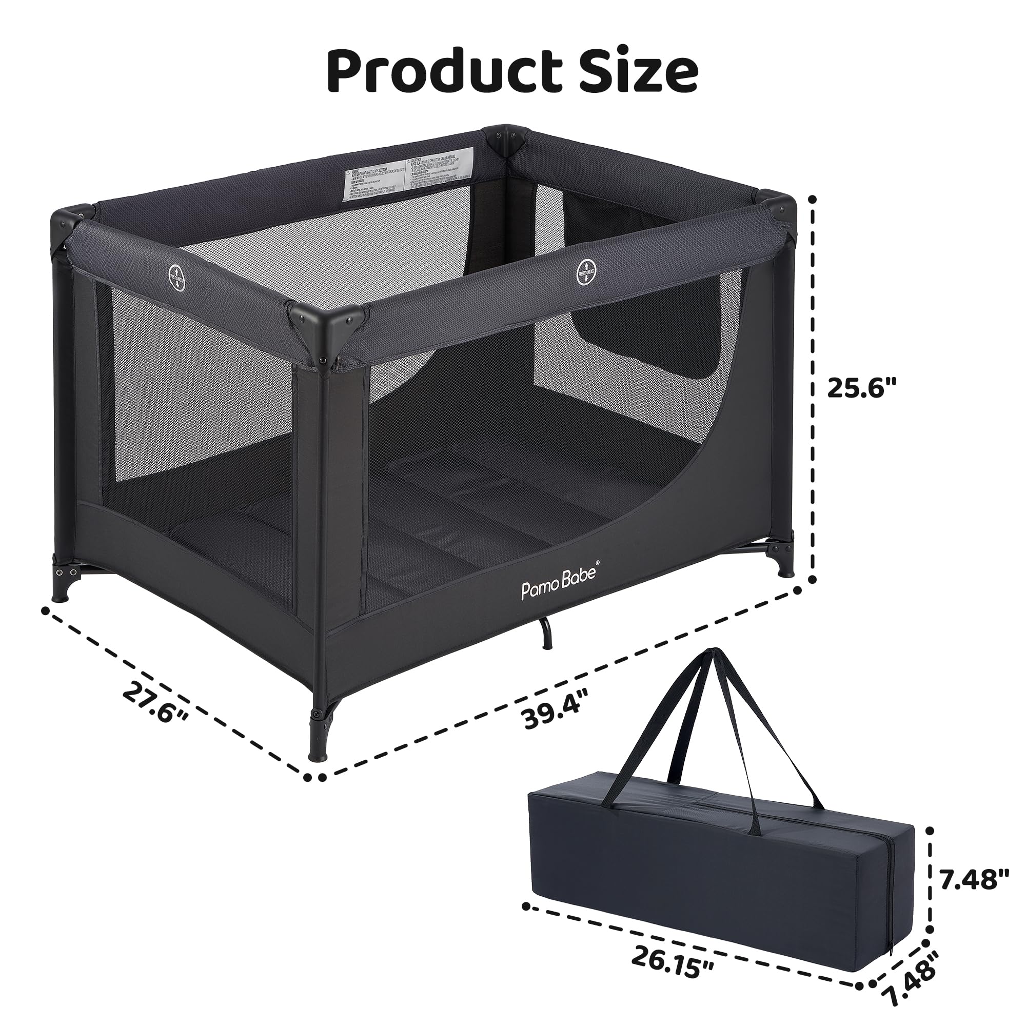 Pamo Babe carry bag for easy family trips.