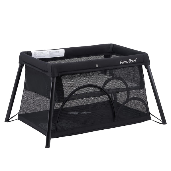 Pamo Babe Travel Crib setup in seconds for easy on-the-go use