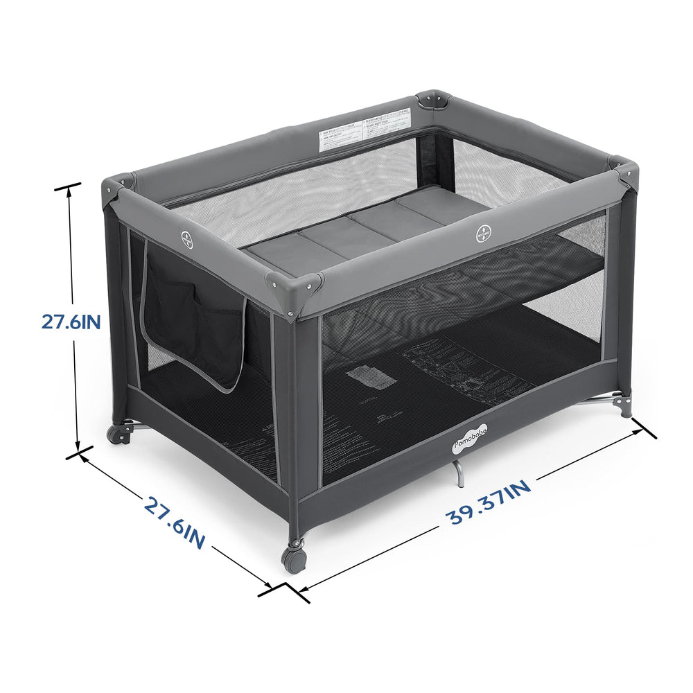 Pamo Babe travel-friendly setup for visits to family or friends.