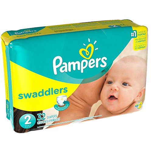 Pampers Swaddlers diapers with Absorb Away Liner keep wetness away for baby’s comfort.