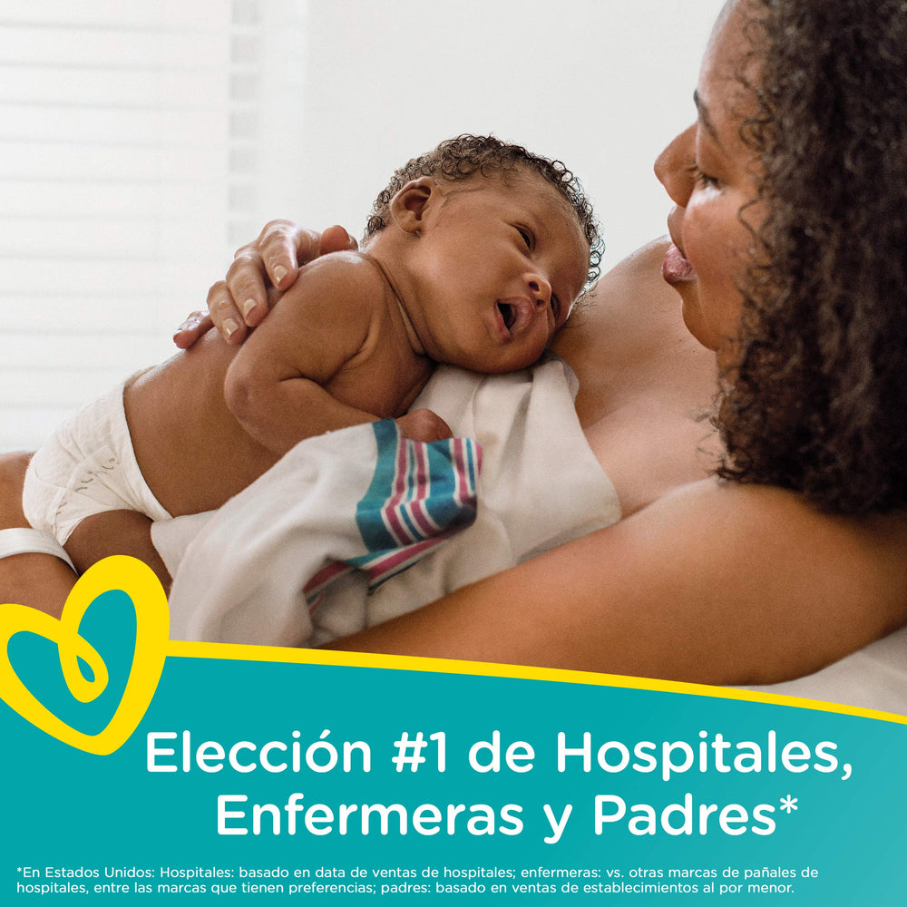 Pampers Swaddlers wetness indicator demonstration signals changes
