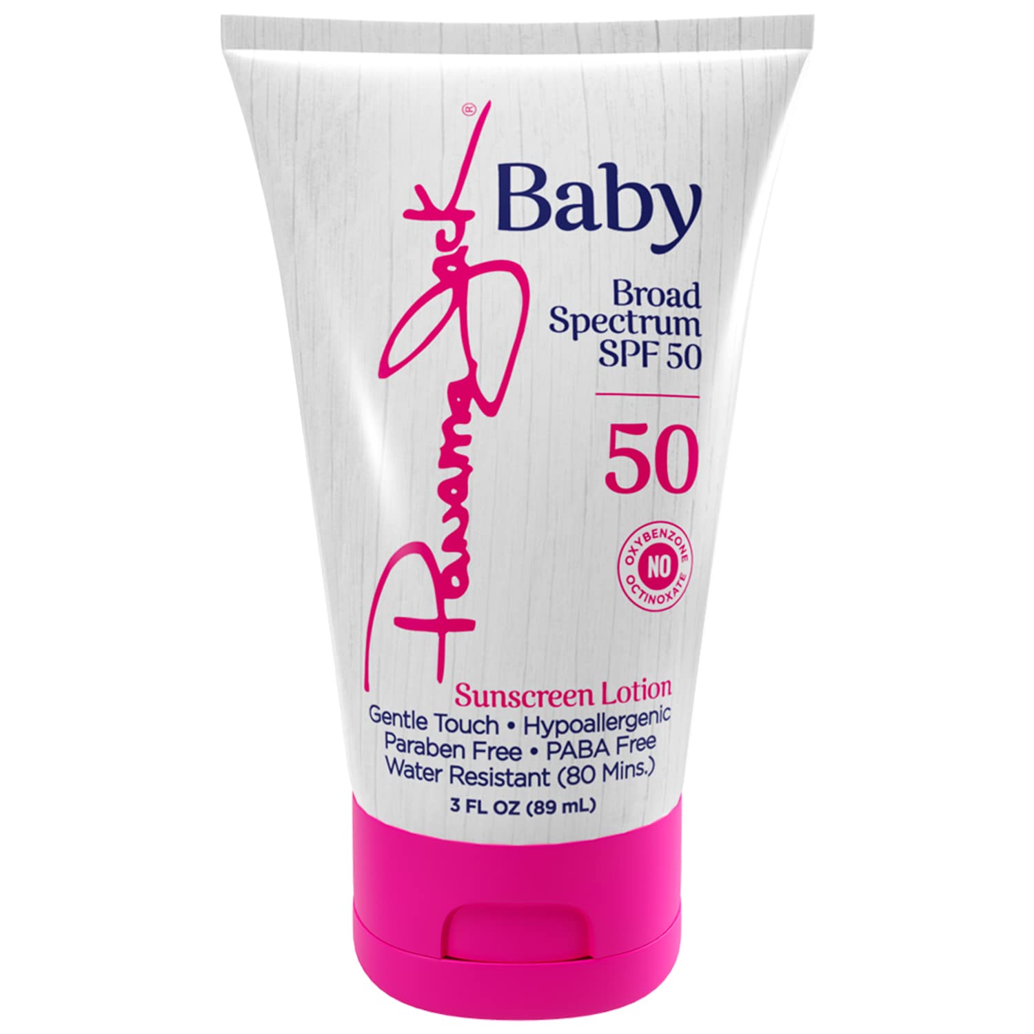 Panama Jack Baby Sunscreen hypoallergenic icon indicating gentle care for sensitive skin.