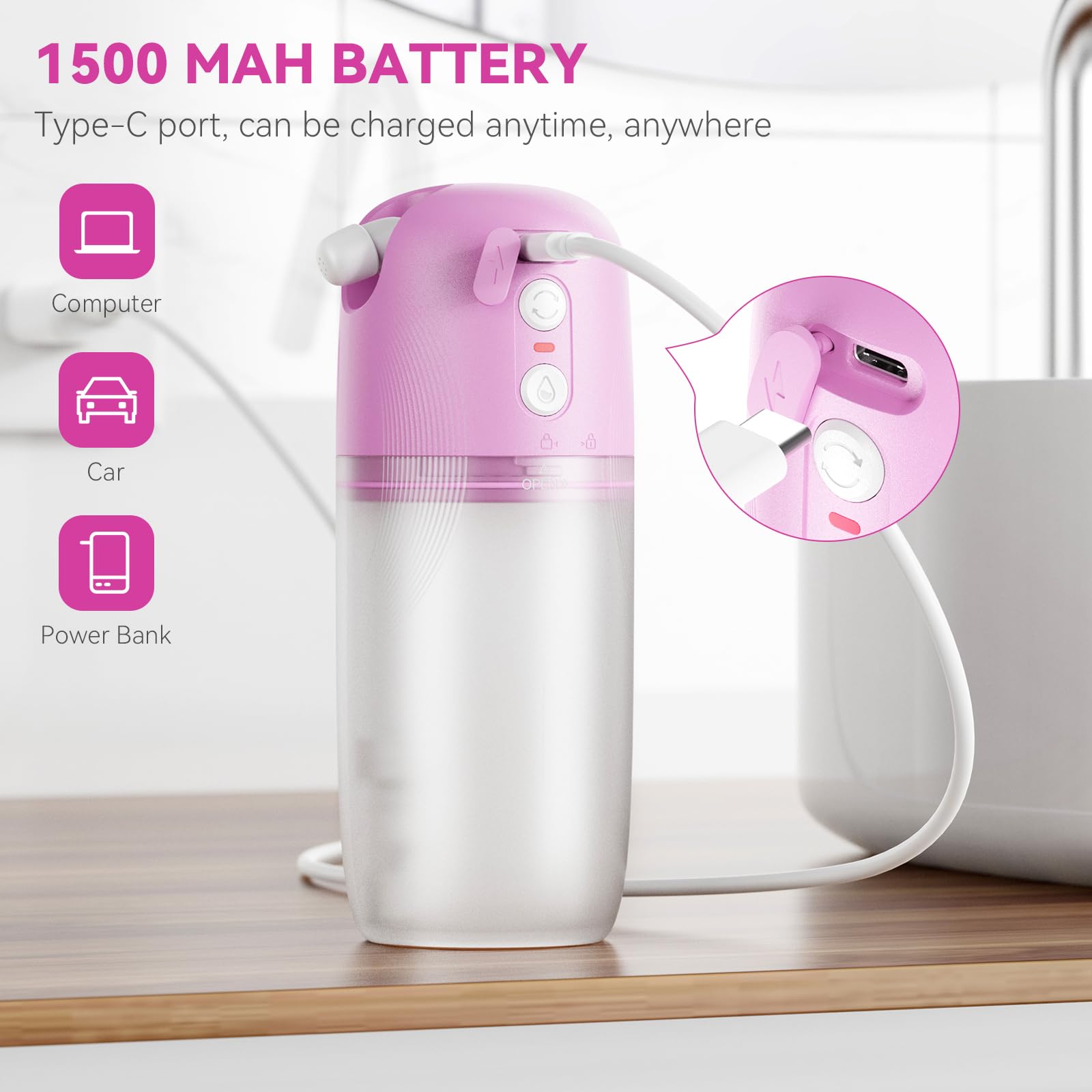 Pancellent telescopic design enables compact packing for travel.