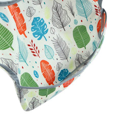 Easy-clean PandaEar bibs are machine washable and reusable after meals.