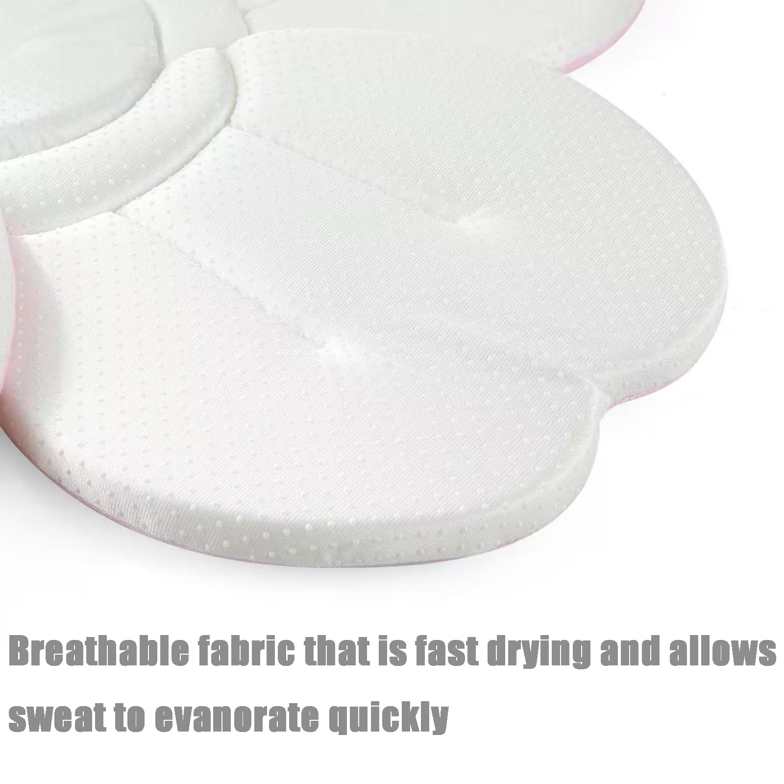 PandaEar four plush petals cradle infants with soft support