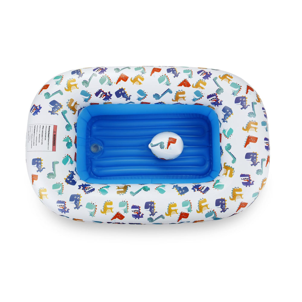 PandaEar dinosaur tub ready for travel anywhere.
