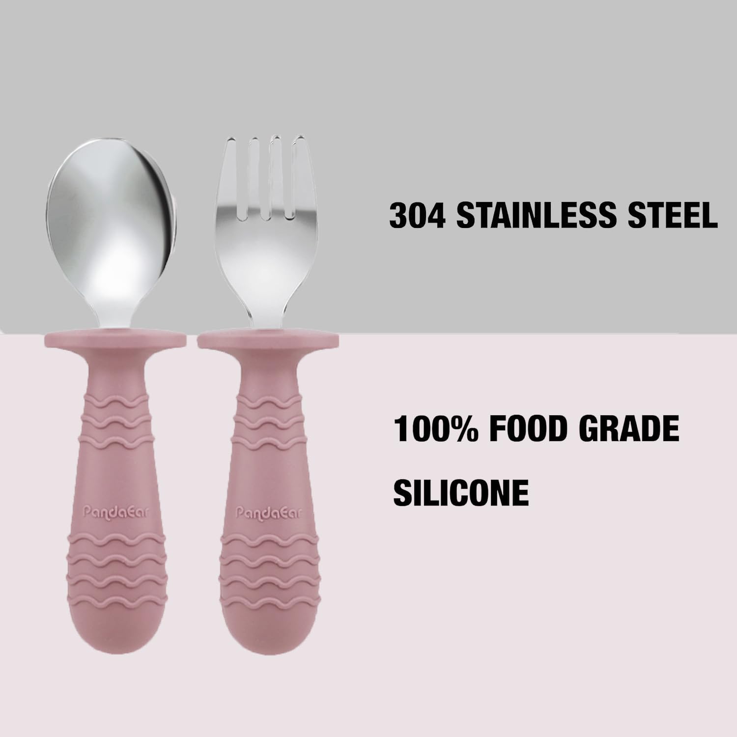 PandaEar dishwasher-safe utensils simplify cleanup after meals
