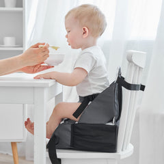 PandaEar booster seat easy to wipe clean after meals