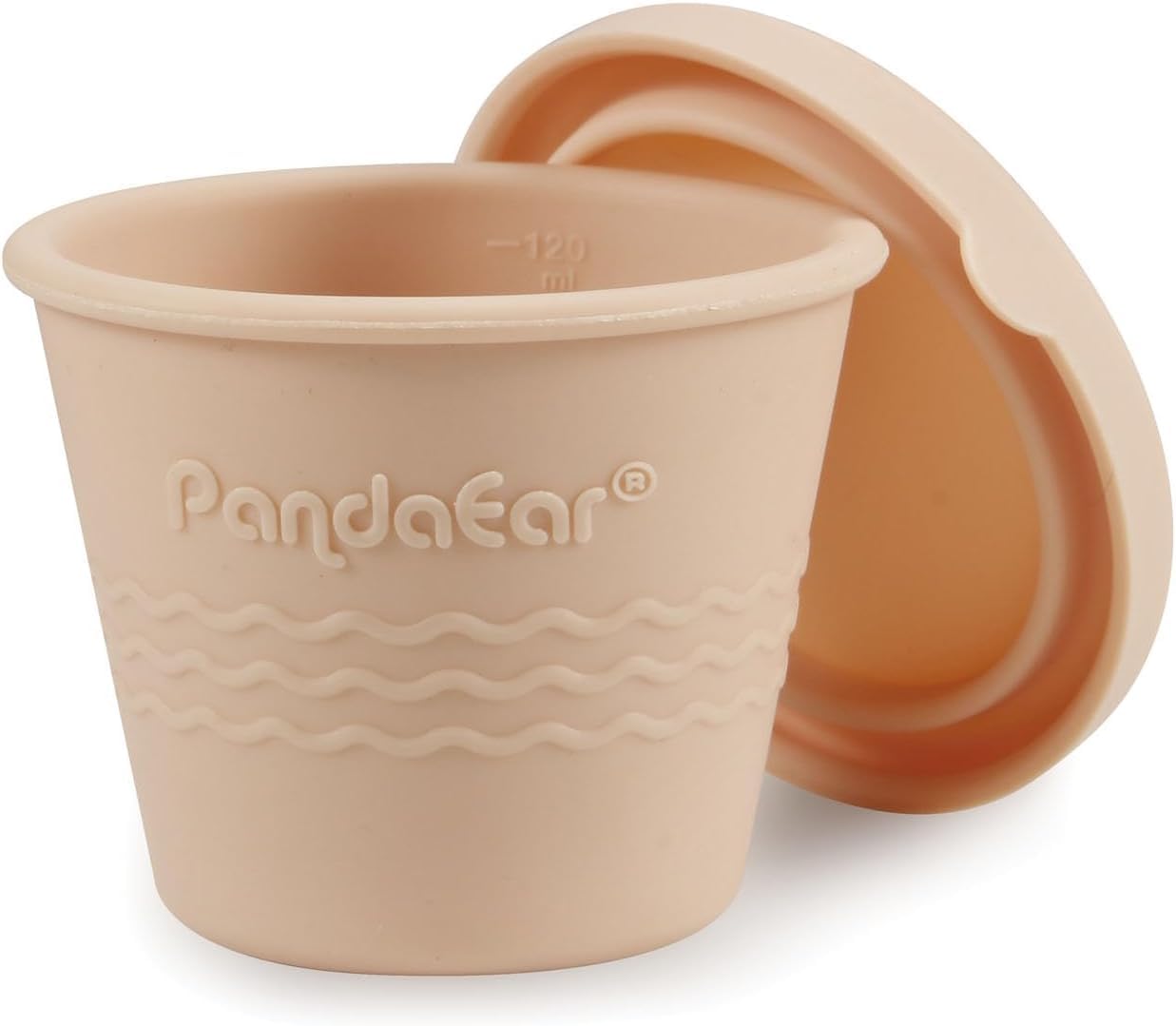 PandaEar microwave-safe containers for quick reheats of homemade purées.