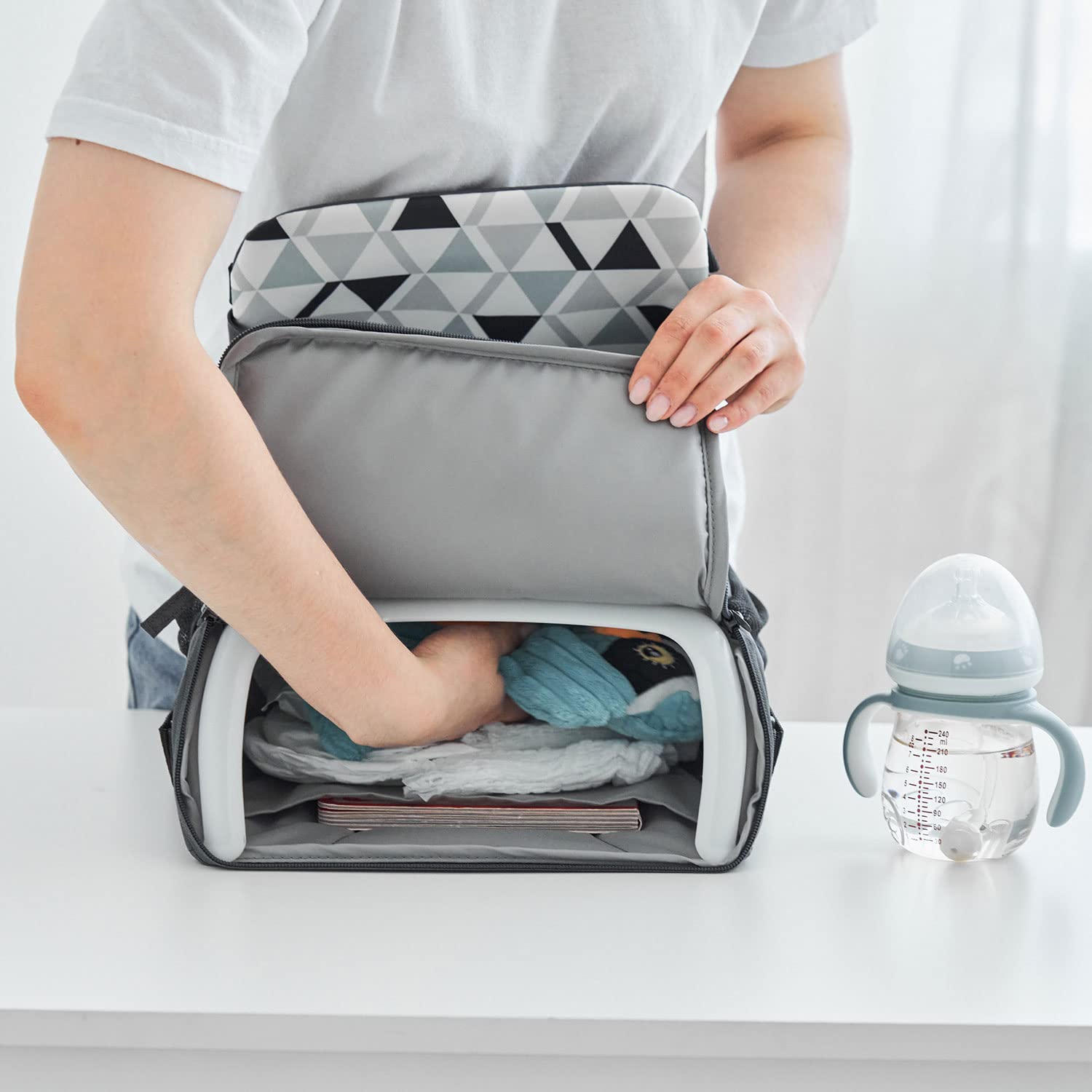 PandaEar portable travel seat ready for vacation or restaurant visits