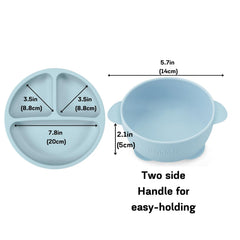 PandaEar silicone bib catching drips and protecting outfits