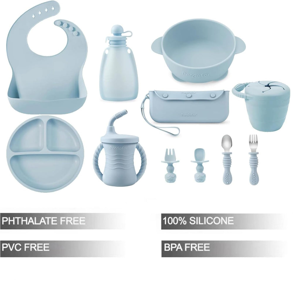 PandaEar suction bowl with strong grip to reduce spills during meals
