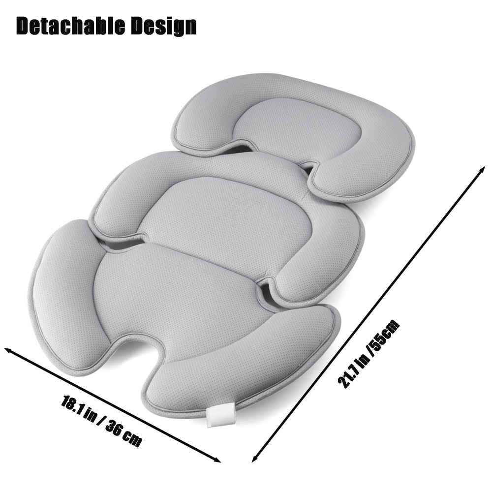 PandaEar machine washable cushion keeps softness and hygiene between outings.