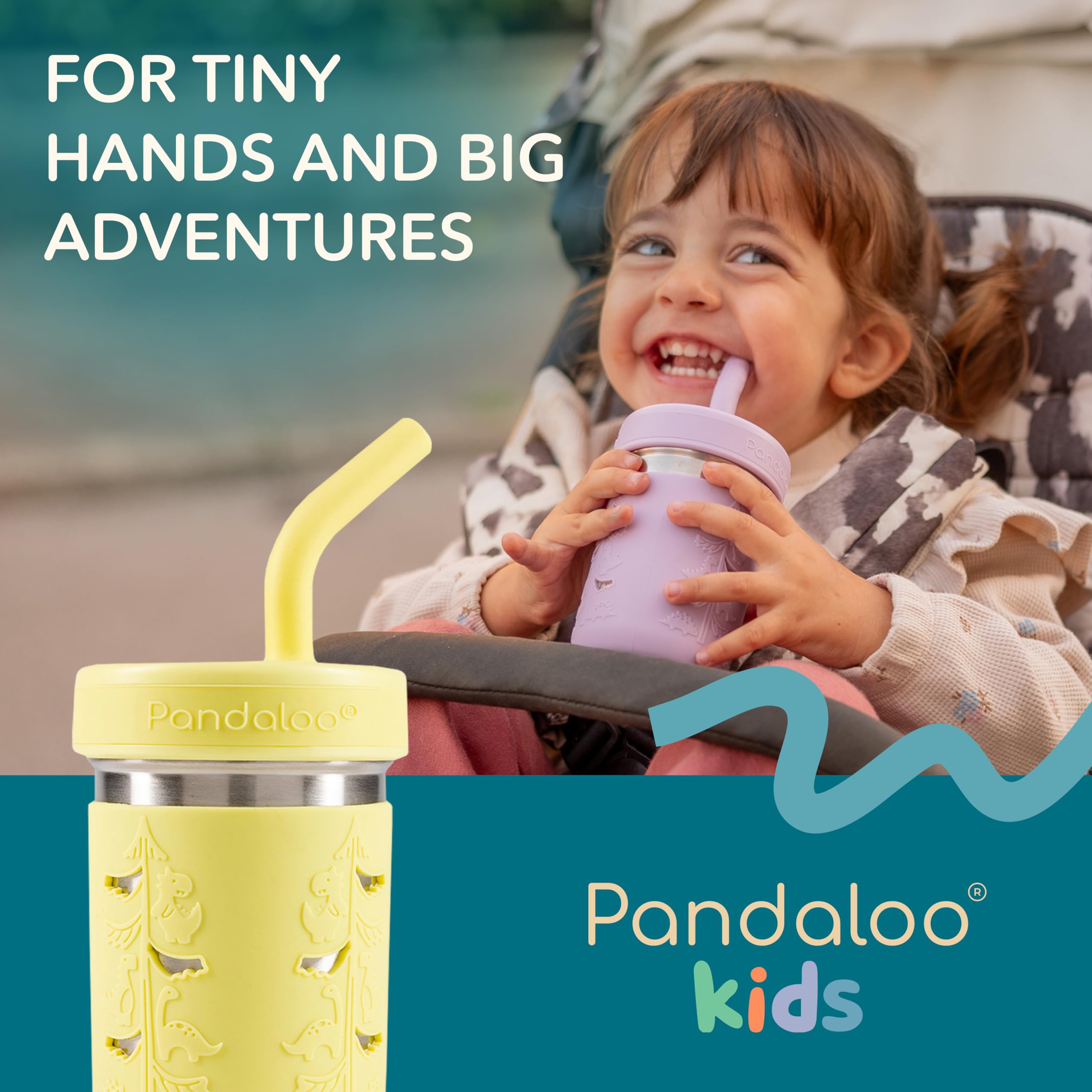 Eco-conscious Pandaloo toddler cup designed for longevity