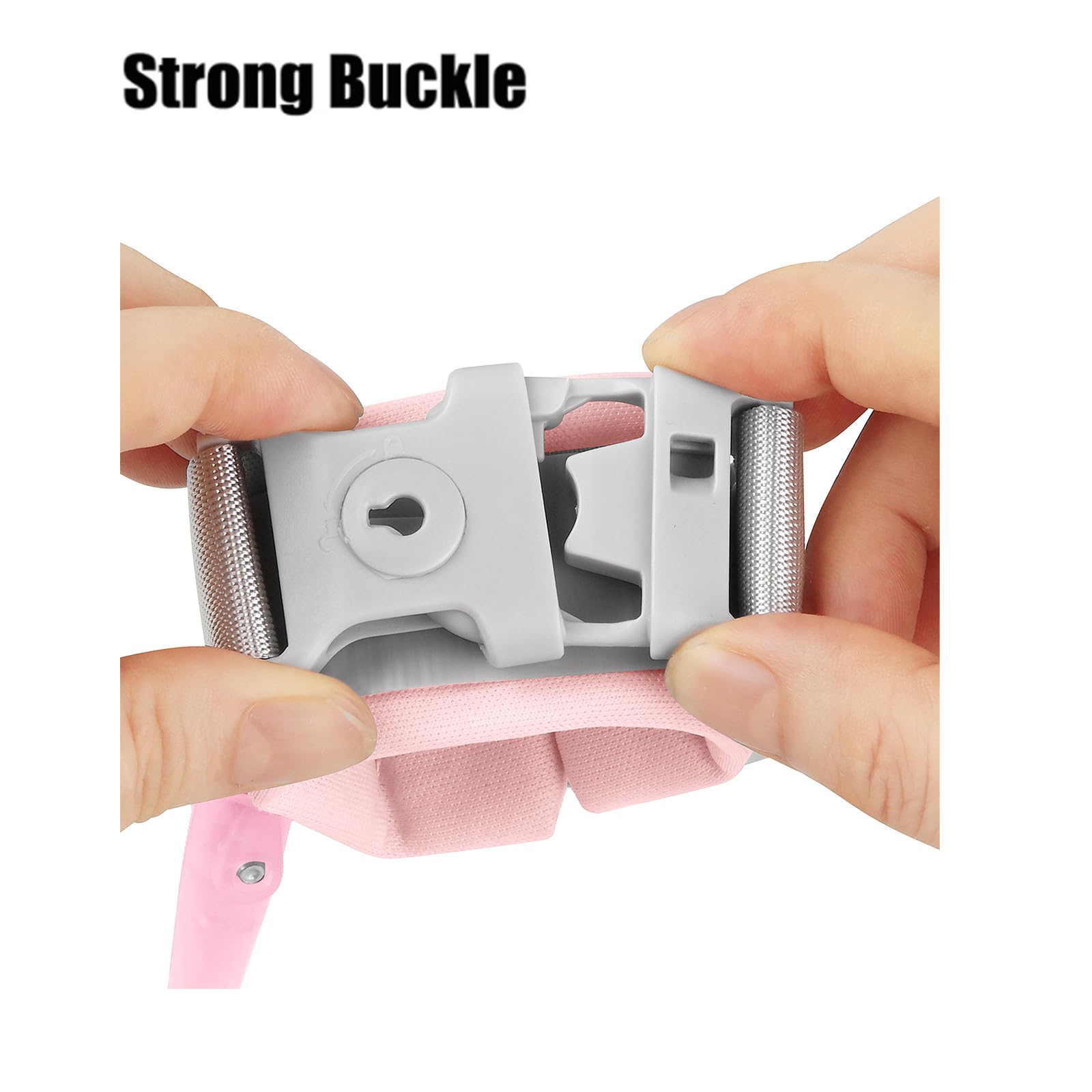 PandaEar 360-degree swivel clip frees movement without tangling.