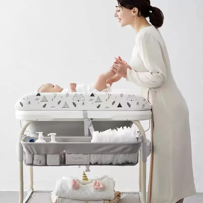 PandaEar adjustable-height station reduces bending during daily care.