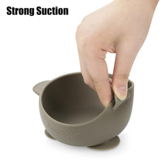 PandaEar anti-slip handles help little hands grip bowls comfortably.